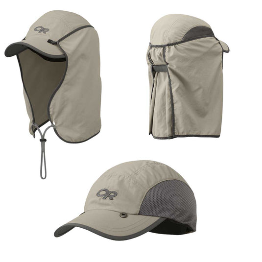 outdoor research sun runner cap khaki