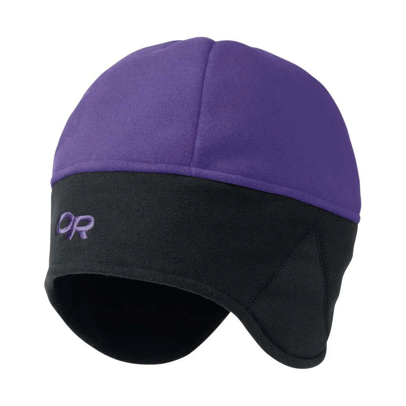 Load image into Gallery viewer, outdoor research wind warrior hat purple rain black