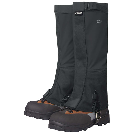 outdoor research womens crocodile gaiters gtx black