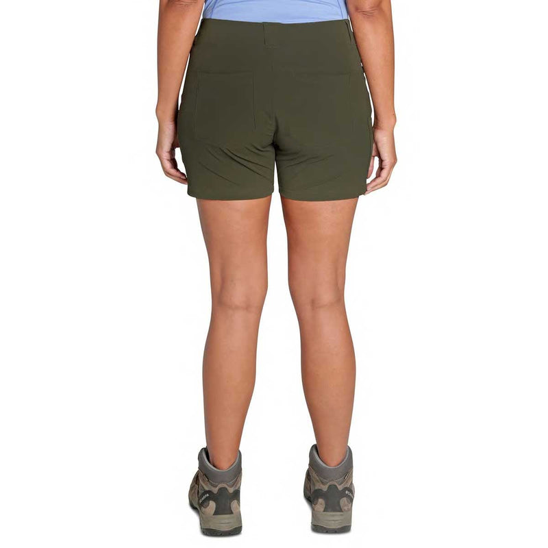 Load image into Gallery viewer, outdoor research womens ferrosi 5inch shorts on body 3
