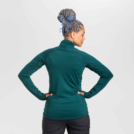 Vigor Quarter Zip Fleece - Womens