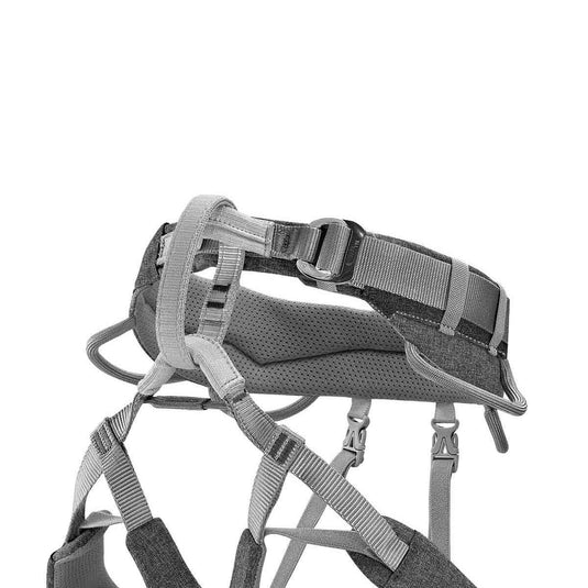 petzl mens sama climbing harness 2021 fixed leg grey 3