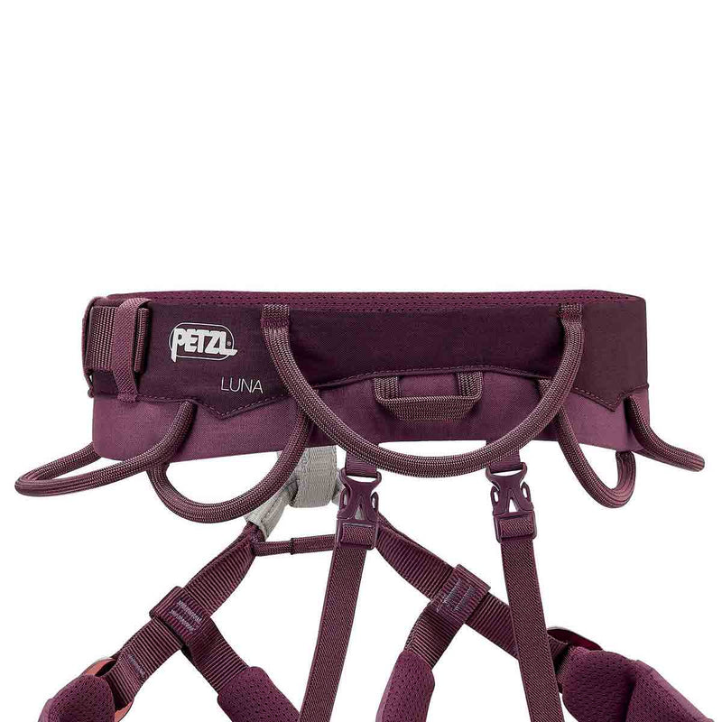 Load image into Gallery viewer, petzl womens luna climbing harness 2021 adjustable leg violet 5
