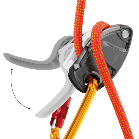 petzl grigri plus anti panic handle 