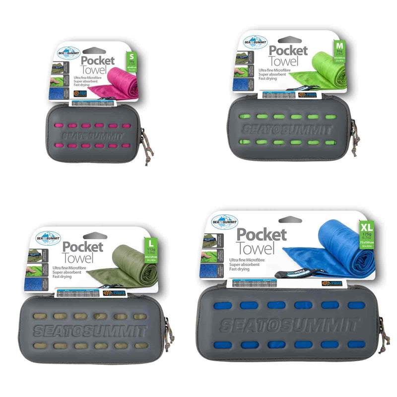 Load image into Gallery viewer, pocket towel packaging size collection
