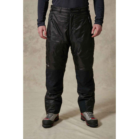 rab photon pants insulated puffy pants front