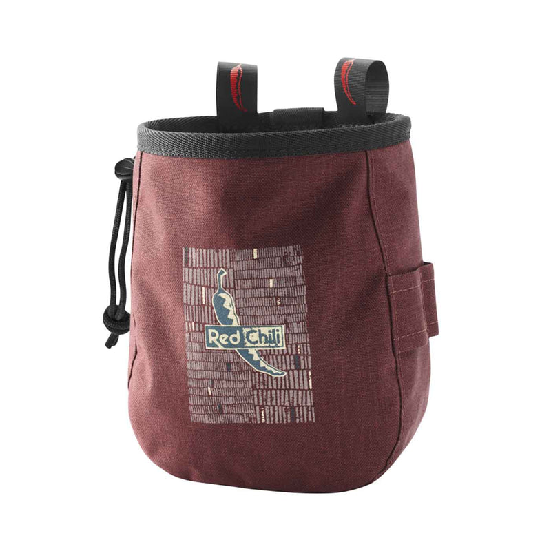 Load image into Gallery viewer, red chili giant chalk bag climbing gear terra
