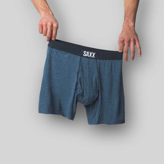 saxx underwear ultra boxer brief fly indigo 1