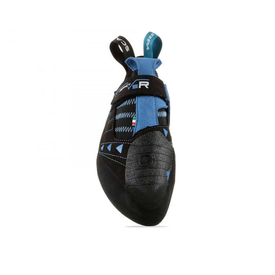 scarpa instinct vsr black azure front toe