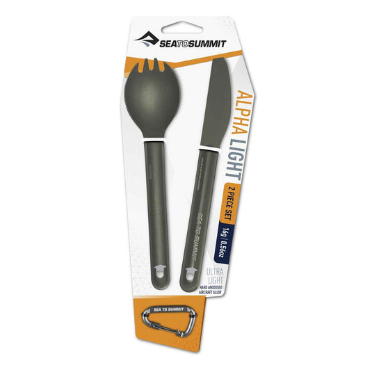 sea to summit alpha light 2 piece cutlery set 1