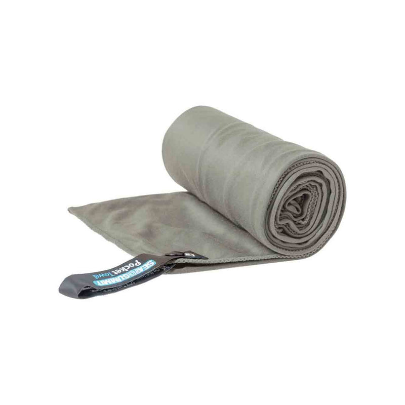 Load image into Gallery viewer, sea to summit pocket travel towel grey

