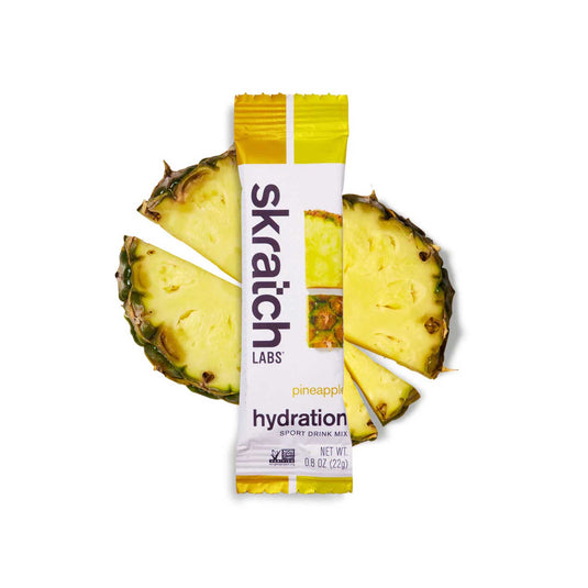 Sport Hydration Drink Mix, Pineapple Fruit, Single Serving