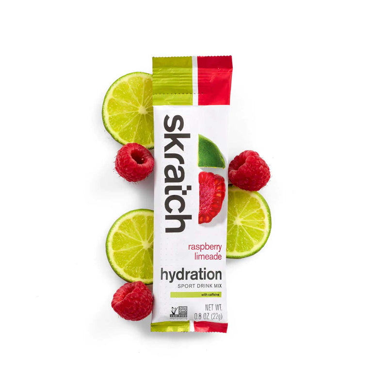 Load image into Gallery viewer, Sport Hydration Drink Mix, Raspberry Limeade with Caffeine, Single Serving
