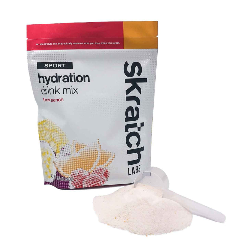 Load image into Gallery viewer, skratch labs sport hydration drink mix 20 serve fruit punch
