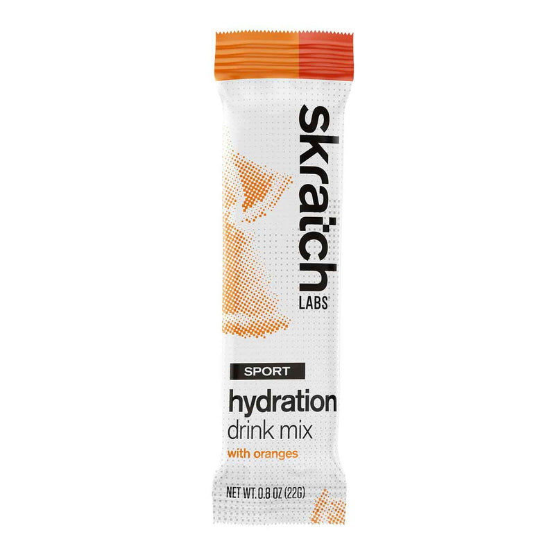 Load image into Gallery viewer, skratch labs sport hydration drink mix single serve oranges
