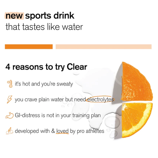 Clear Hydration Hint of Orange