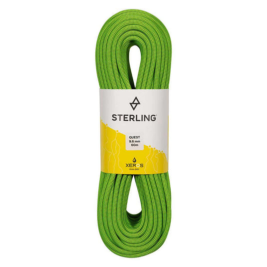 sterling quest XEROS 9 6mm climbing rope green