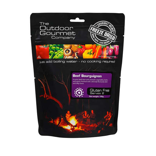 the outdoor gourmet company beef bouruignon