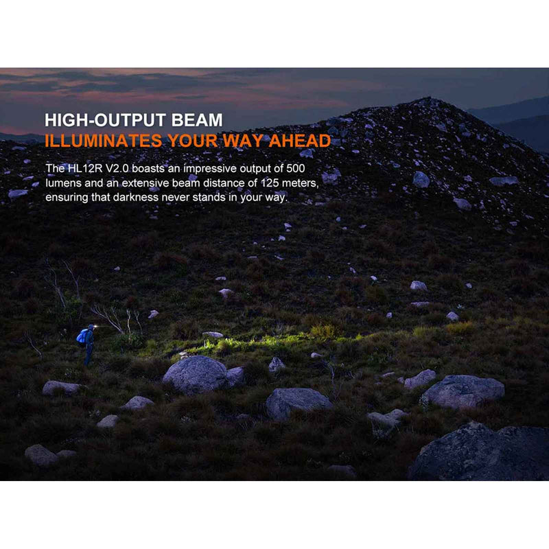 Load image into Gallery viewer, HL12R V2.0 Headlamp - 500 lumen
