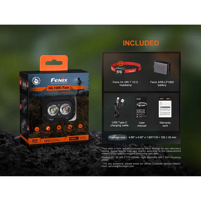 Load image into Gallery viewer, FE HL18R-T V2.0 Headlamp - 800 lumen

