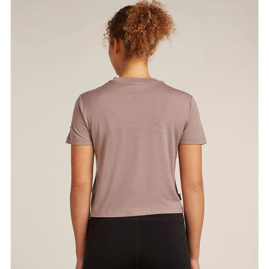 Womens Merino 150 Tech Lite SS Crop Tee The Climb