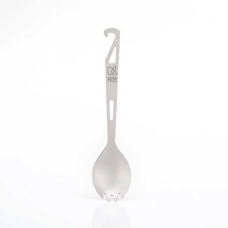 Load image into Gallery viewer, Keith Titanium Spork with Bottle Opener
