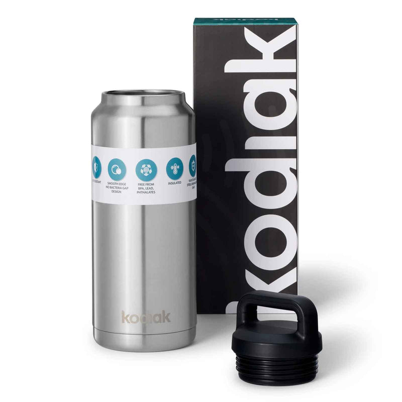 Load image into Gallery viewer, Insulated Cascade Bottle w/Carry Loop Cap - 1182ml
