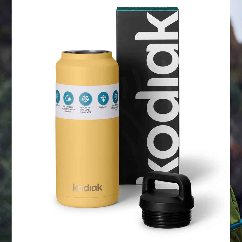 Load image into Gallery viewer, Insulated Cascade Bottle w/Carry Loop Cap - 1182ml
