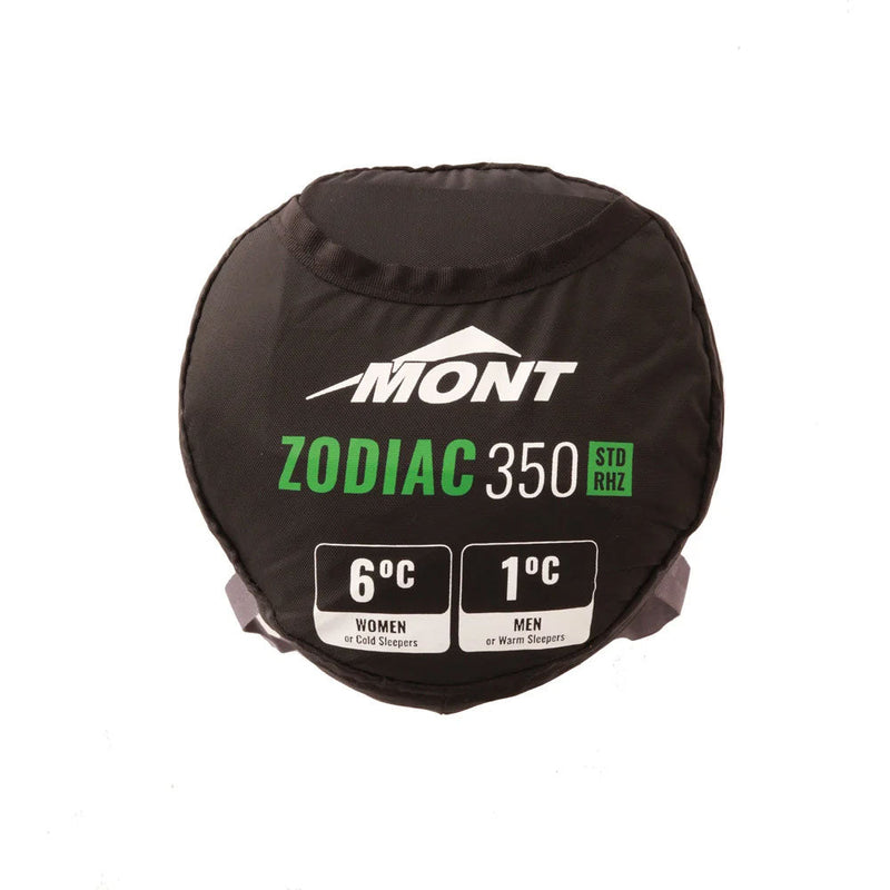 Load image into Gallery viewer, Mont Zodiac 350 6 to 1C Down Sleeping Bag Right Hand Zip
