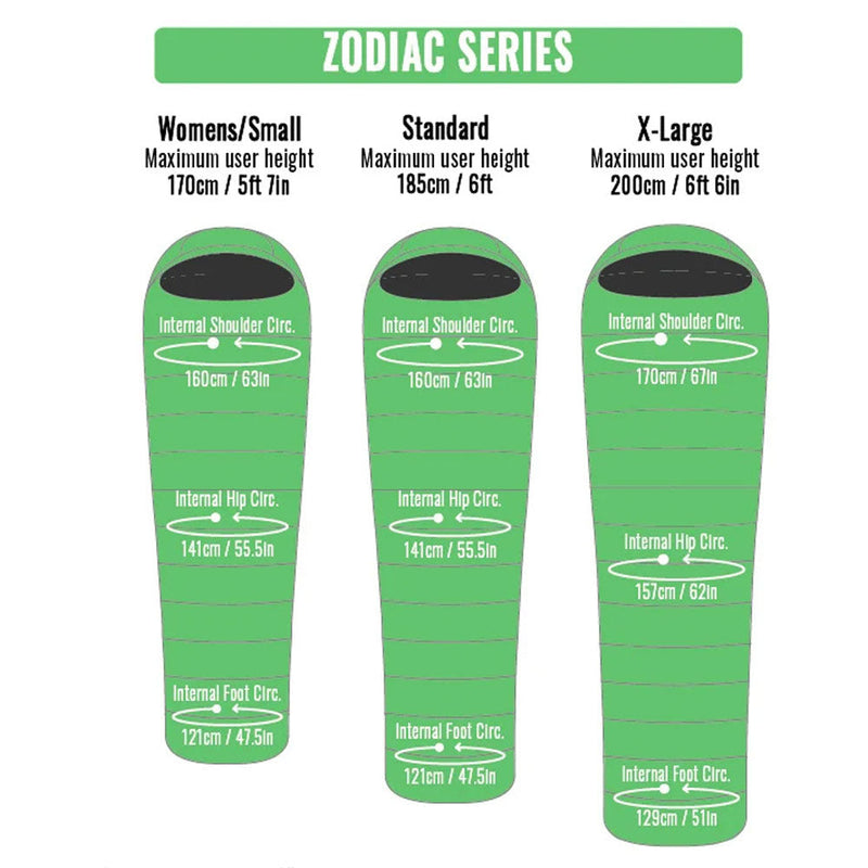 Load image into Gallery viewer, Mont Zodiac 700 -3 to -10C Down Sleeping Bag Right Hand Zip
