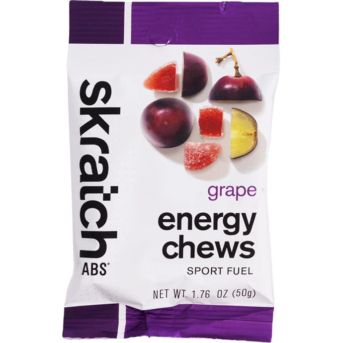 Sport Energy Chews, Grape, Single Serving