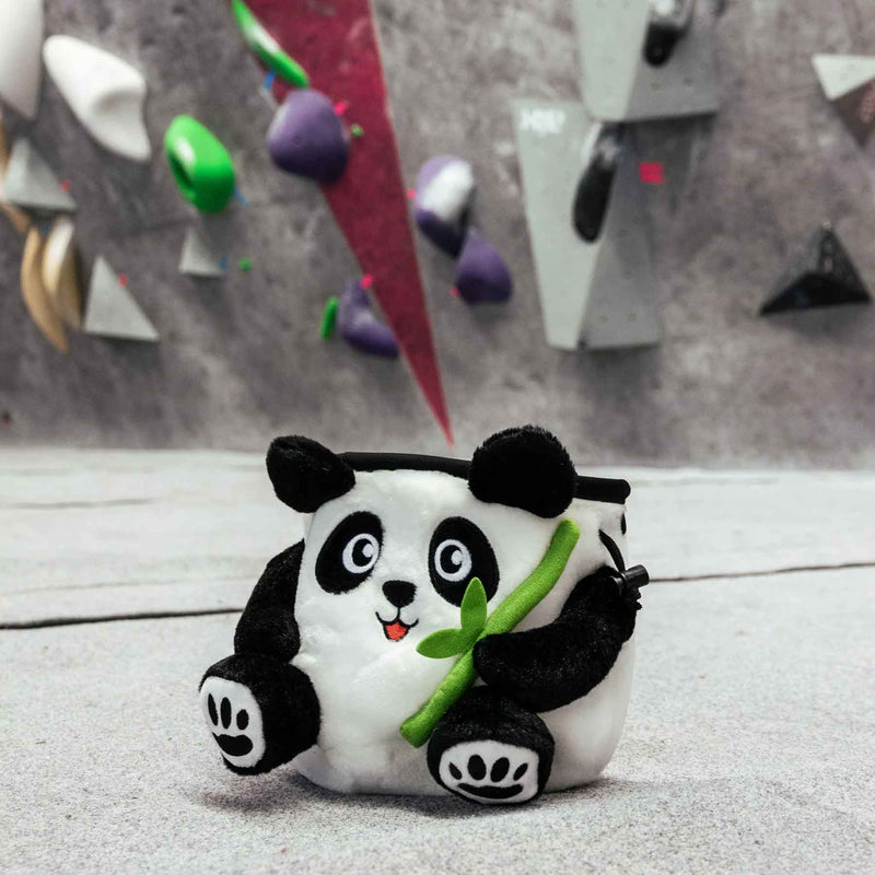 Load image into Gallery viewer, Panda Rock Climbing Chalk Bag
