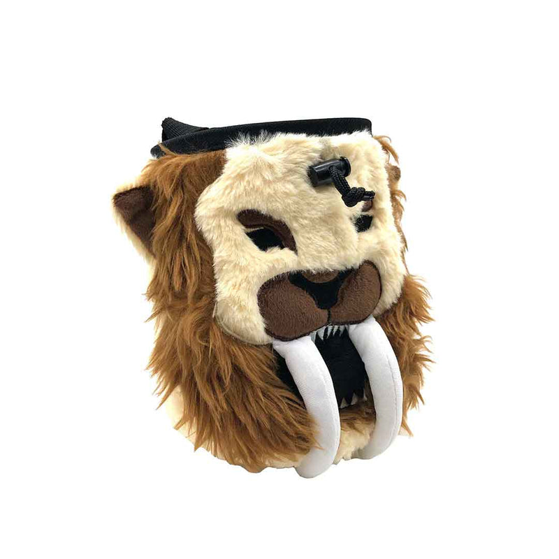 Load image into Gallery viewer, Sabre-Tooth Tiger Climbing Chalk Bag
