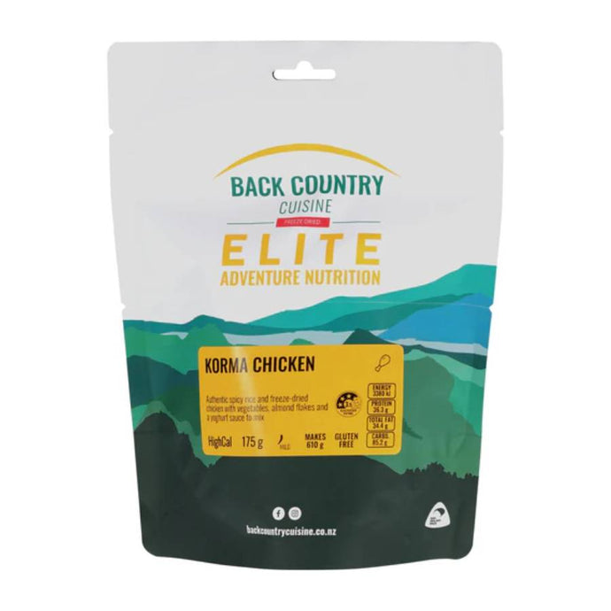 Chicken Korma - Elite Adventure Nutrition - gluten free