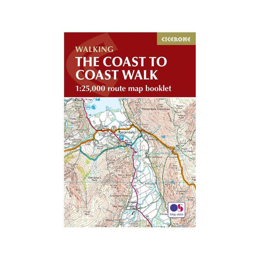 Coast to Coast Walk Topo Route Map Booklet