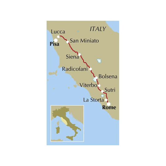 Via Francigena - Part 3 Lucca to Rome
