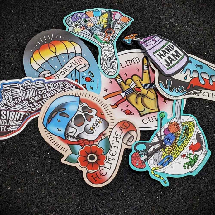 Climb Culture 8 Sticker Pack