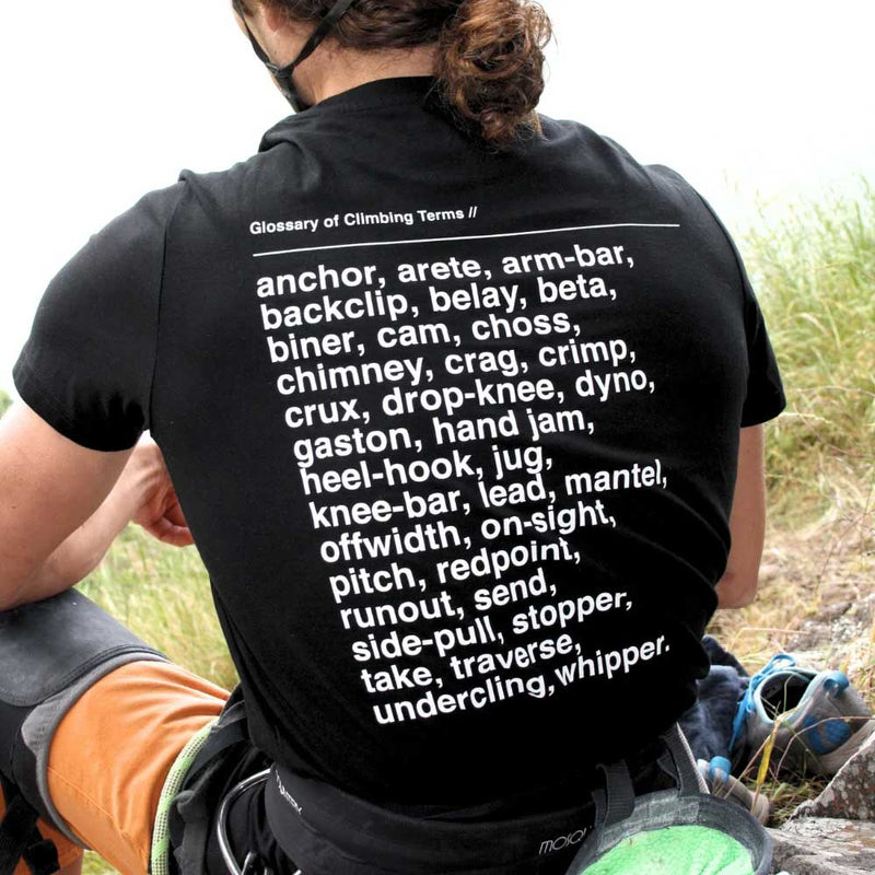 Load image into Gallery viewer, Climbing Glossary Unisex Tee
