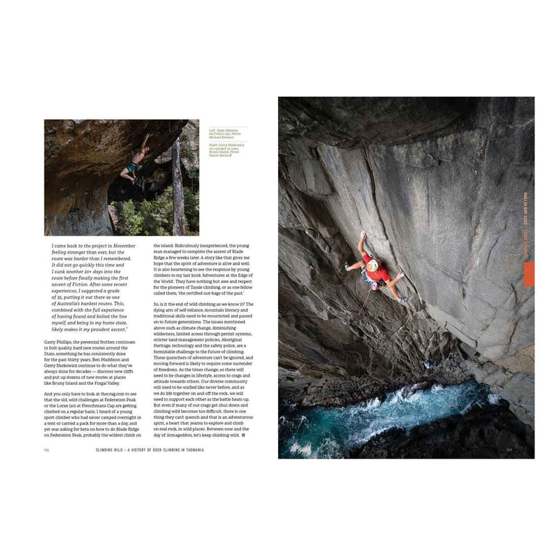 Load image into Gallery viewer, Climbing Wild - A History of Rock Climbing in Tasmania
