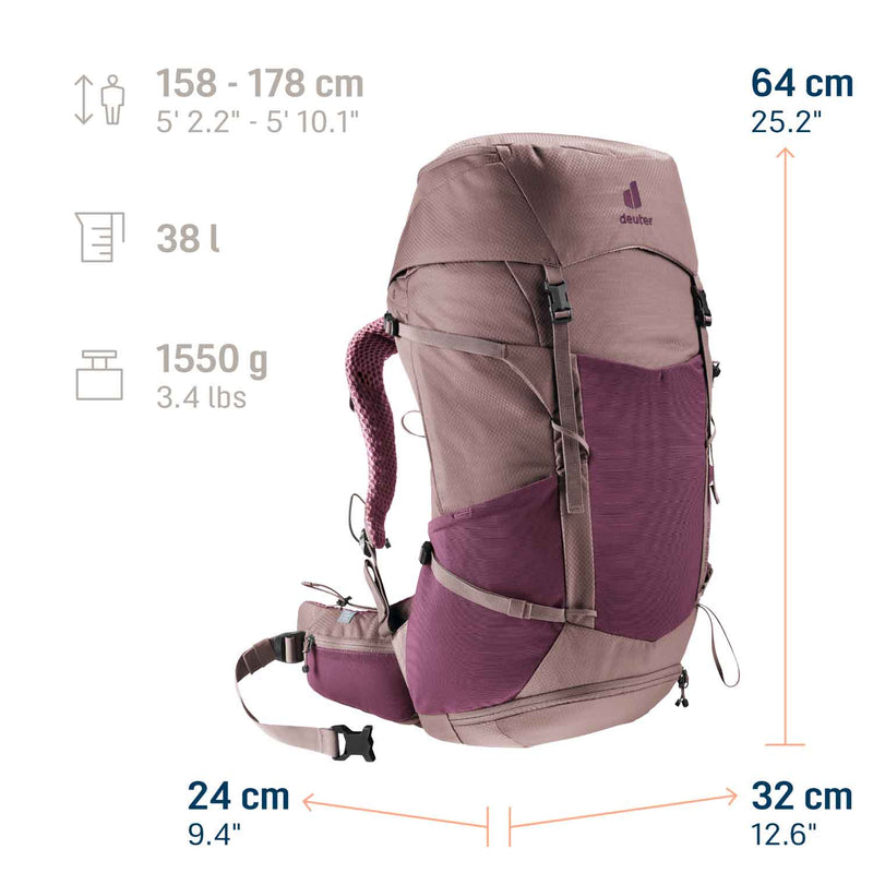 Load image into Gallery viewer, Deuter Futura Pro 38 SL Daypack
