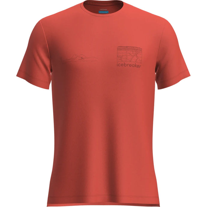 Mens Merino Blend 125 Cool-Lite Sphere SS Tee Trail