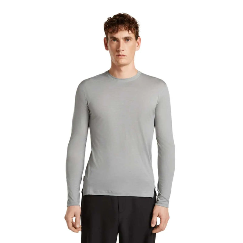 Load image into Gallery viewer, Icebreaker Mens Merino 150 - Ace LS Tee XLG / Grey
