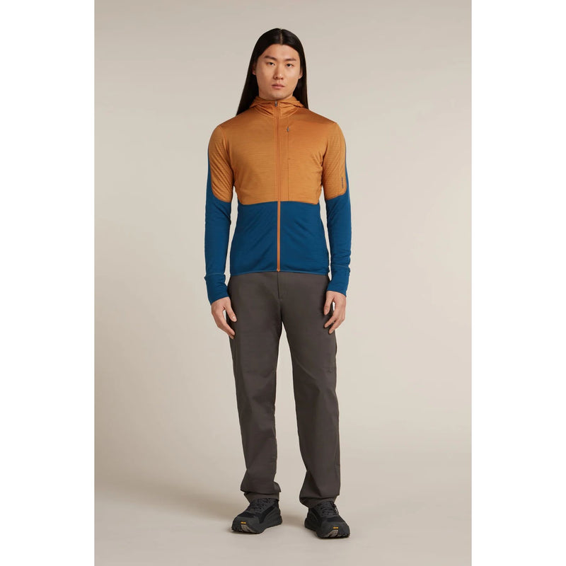 Load image into Gallery viewer, Mens Merino Blend 200 RealFleece Descender LS Zip Hoodie
