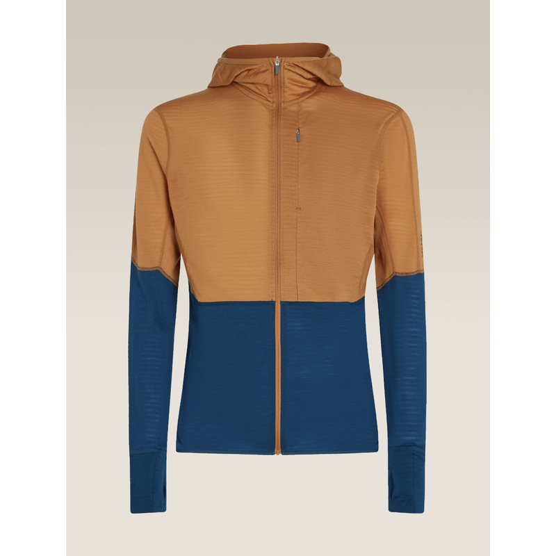 Load image into Gallery viewer, Mens Merino Blend 200 RealFleece Descender LS Zip Hoodie
