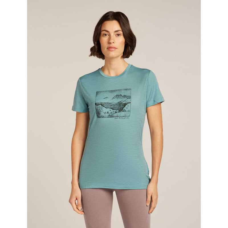 Load image into Gallery viewer, Womens Merino 150 Tech Lite SS Tee Terrain
