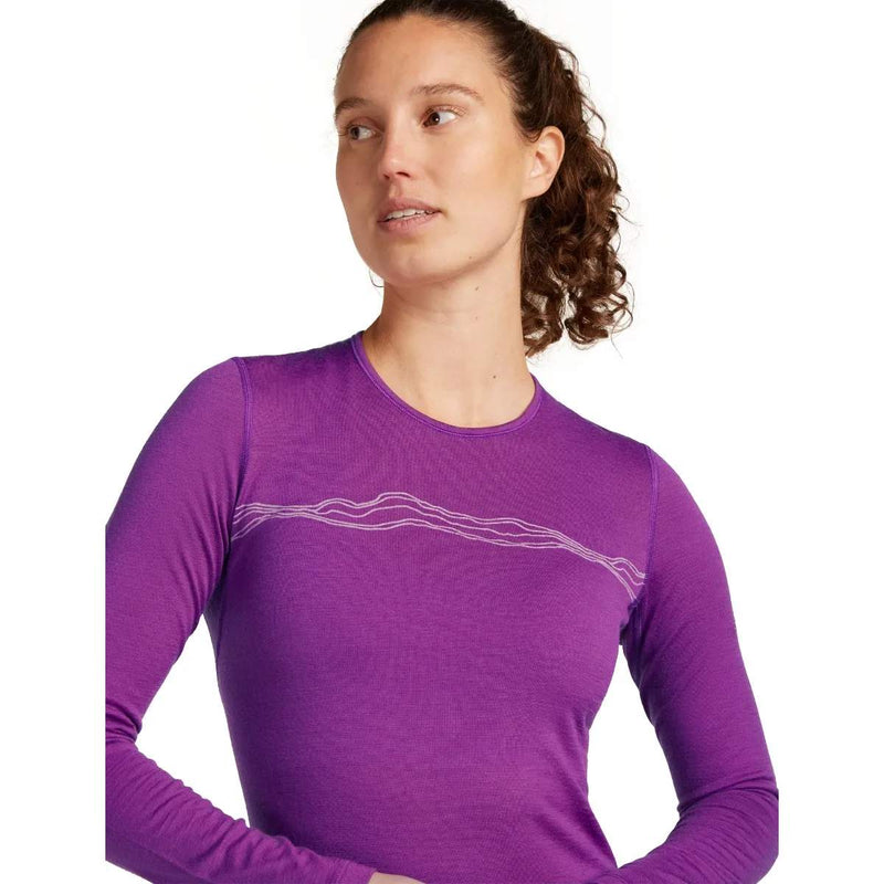 Load image into Gallery viewer, Women&#39;s 200 Oasis LS Crewe Mountain Pulse
