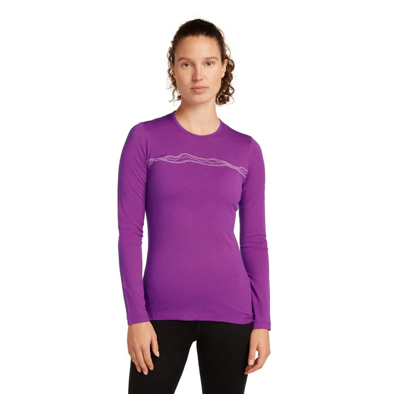 Load image into Gallery viewer, Women&#39;s 200 Oasis LS Crewe Mountain Pulse
