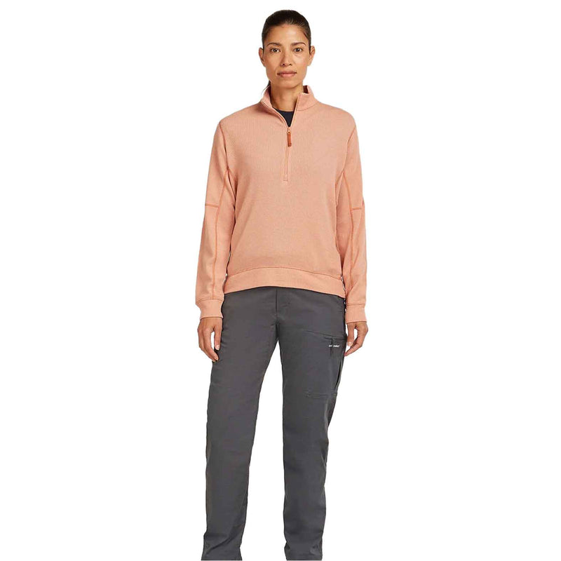 Load image into Gallery viewer, Icebreaker Womens 260 Waffle Knit Wander LS Half Zip Top
