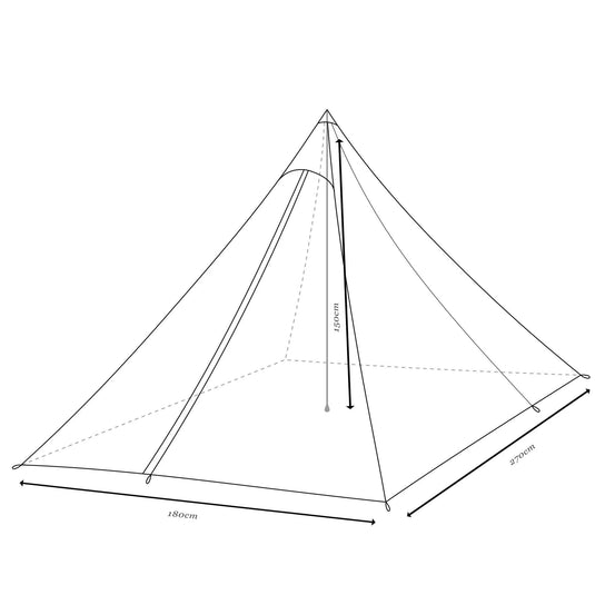 Hypermid 2 UL Pyramid Tent