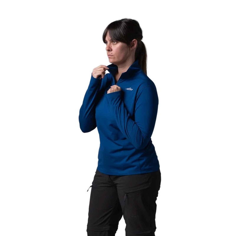 Load image into Gallery viewer, Mont Womens Sundance Longsleeve Zip Tee
